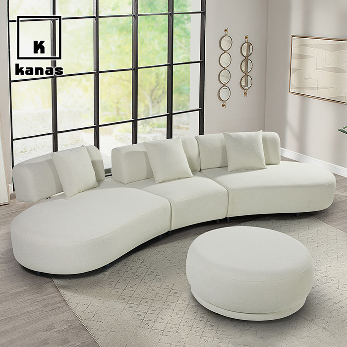 5-seater sofas with ottoman